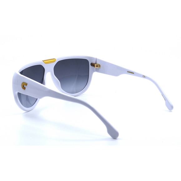 BRAND NEW CARRERA FLAGLAB-13 WHITE GREY GRADIENT SHIELD SUNGLASSES - Picture 5 of 13